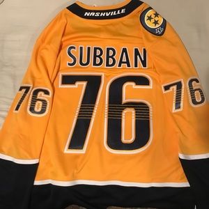 #76 Subaban Nashville Predators jersey